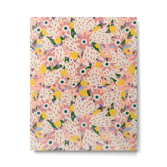 Floral Collage  Metal Print Gallery Image 1