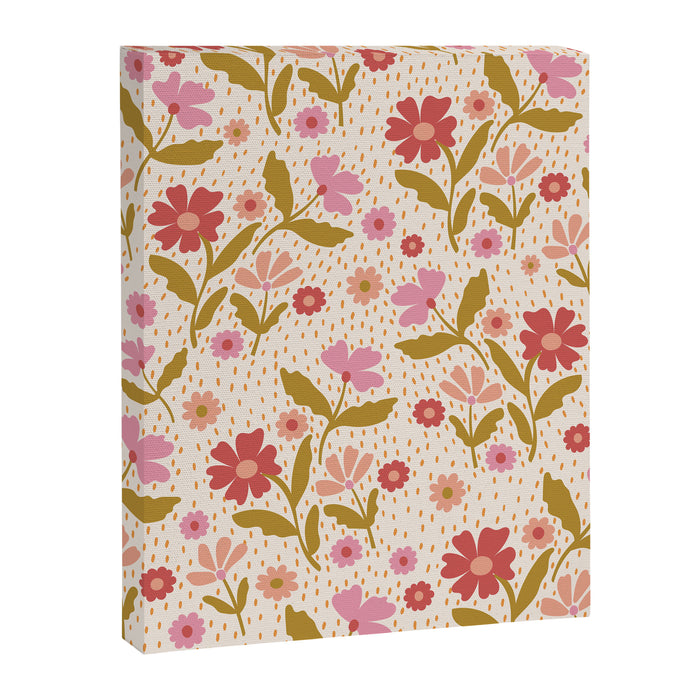 Floral Garden  Canvas Print Gallery Image 1