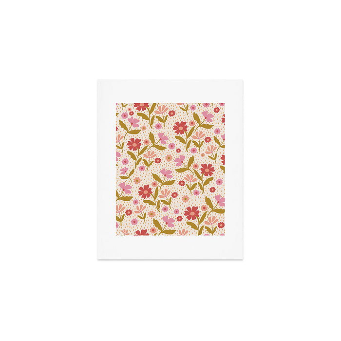 Floral Garden  Art Print Gallery Image 1