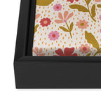 Floral Garden  Framed Canvas Print Gallery Image 3