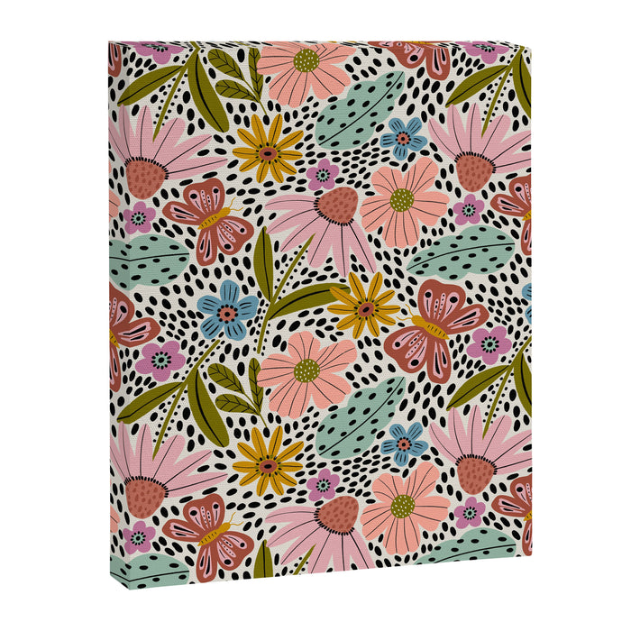 Floral Happiness Canvas Print Gallery Image 1