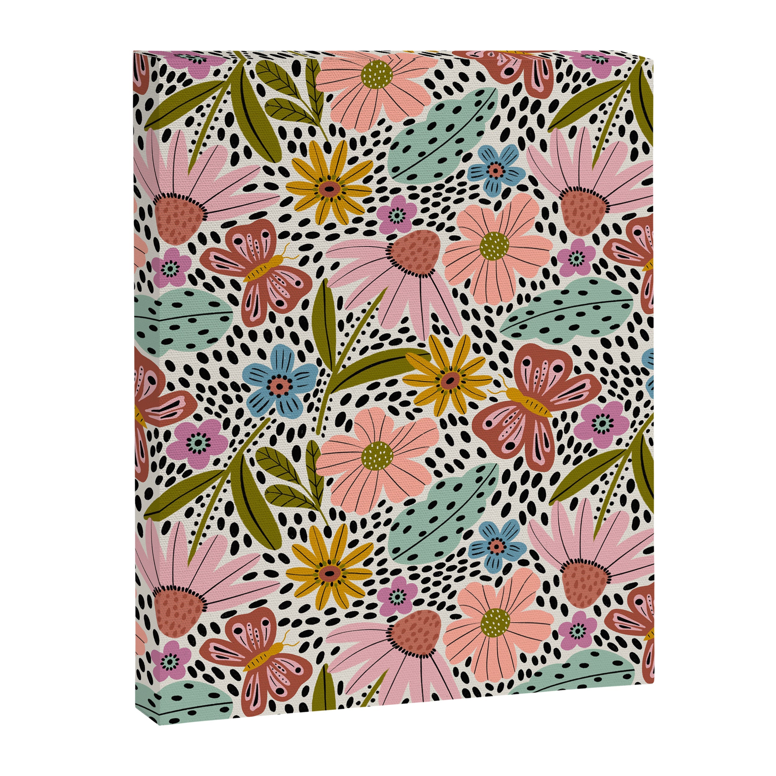 Floral Happiness Canvas Print Gallery Image 8