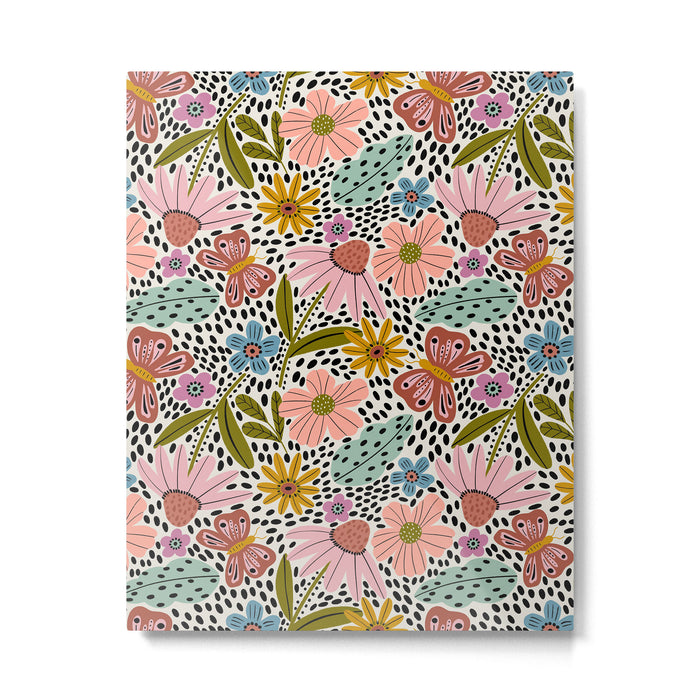 Floral Happiness Metal Print Gallery Image 1