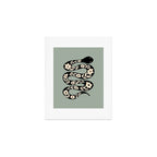Floral Snake  Art Print Gallery Image 1
