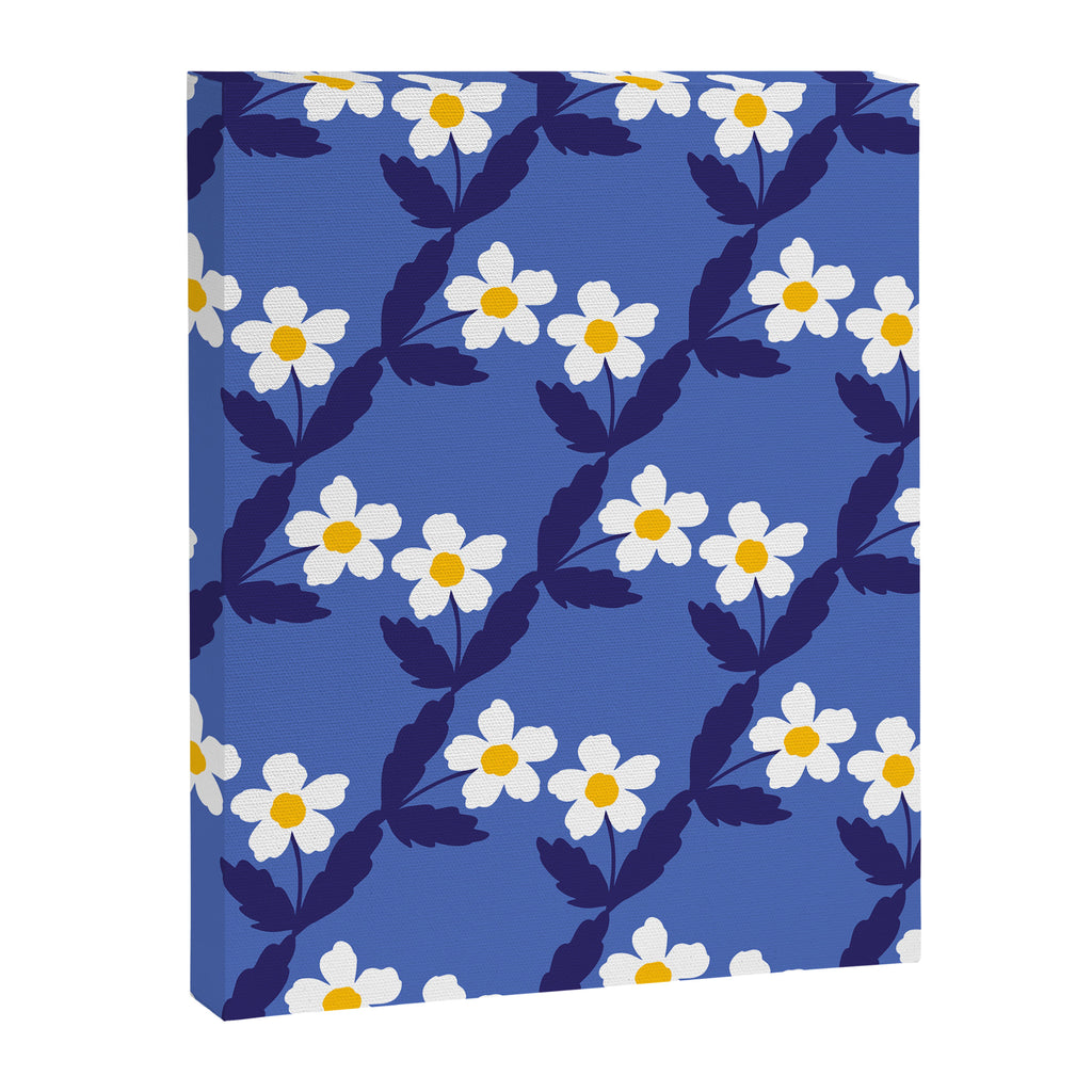Flower - Blue Vibe Canvas Print Gallery Image 8