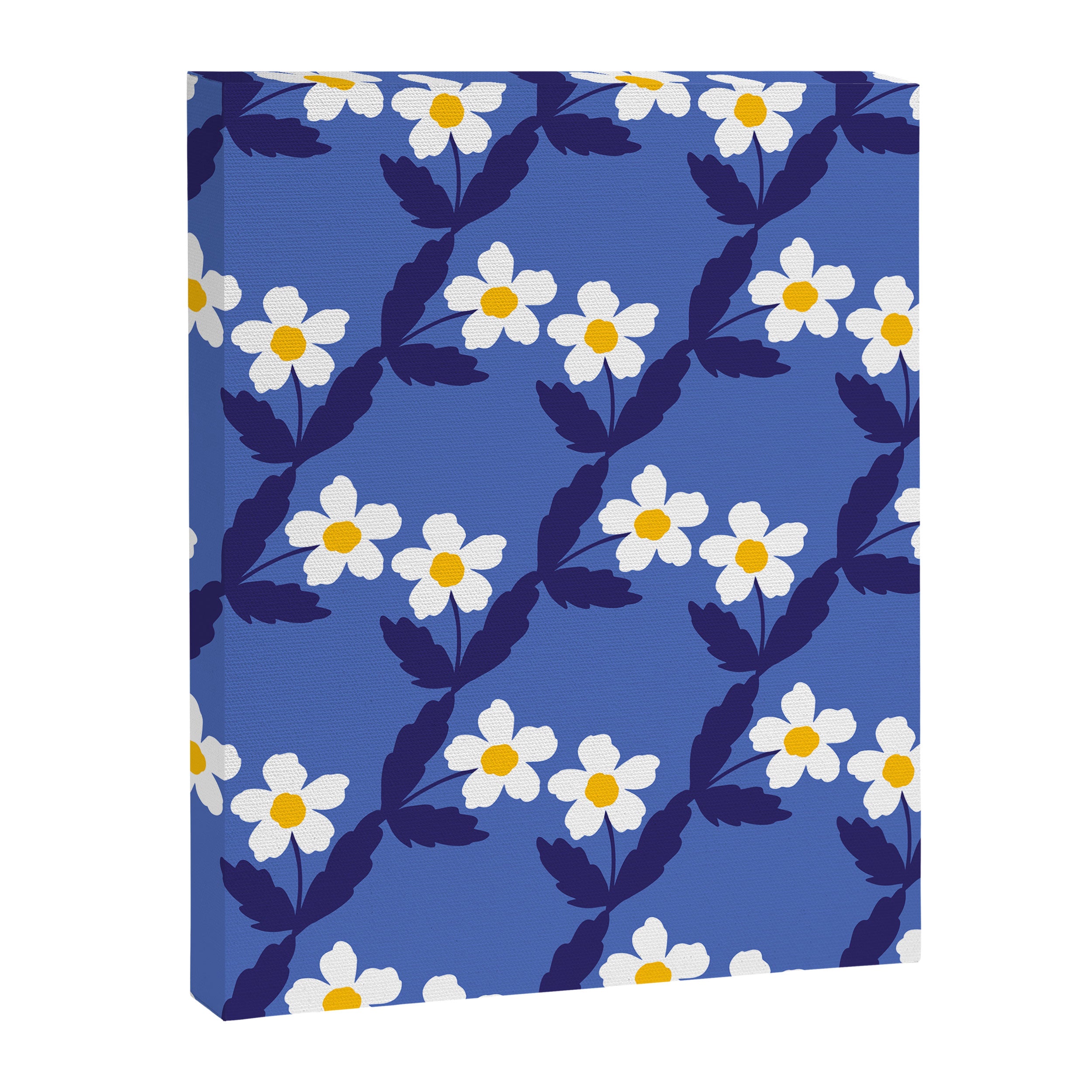 Flower - Blue Vibe Canvas Print Gallery Image 8
