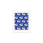 Flower - Blue Vibe Art Print Gallery Image 1