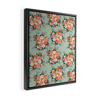 Flower bouquet pattern  Framed Canvas Print Gallery Image 2