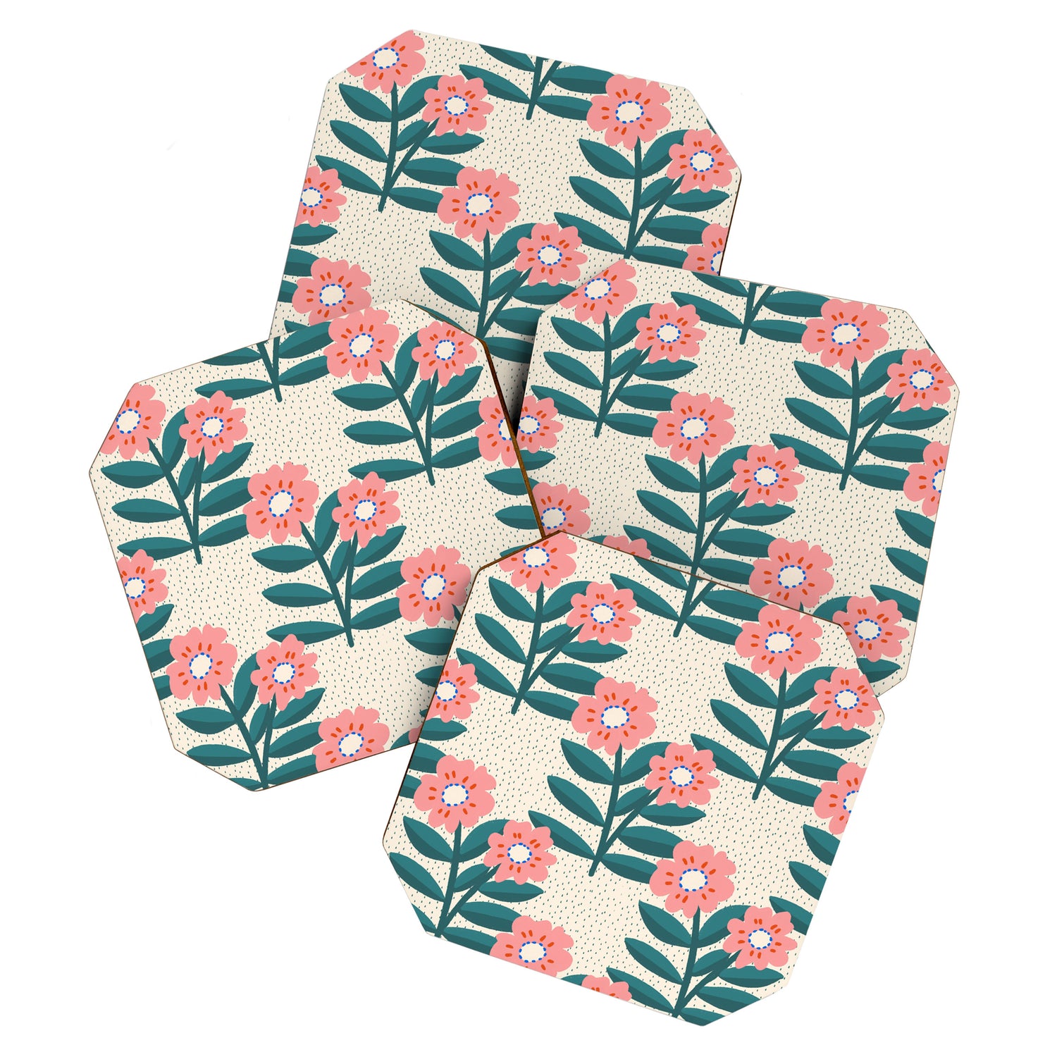 Flower branch  Coaster Gallery Image 1