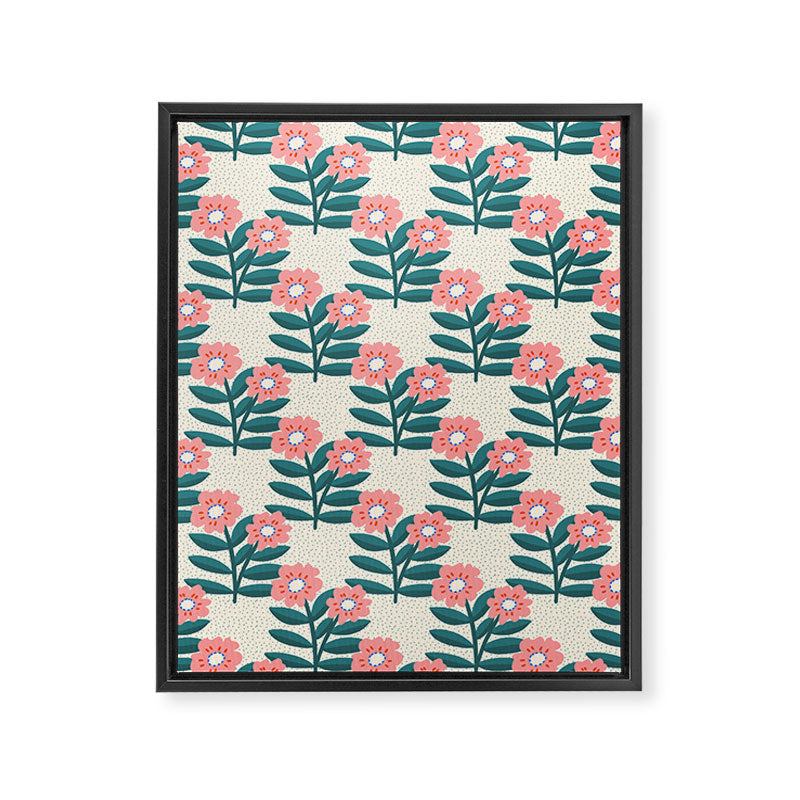 Flower branch  Framed Canvas Print Gallery Image 8