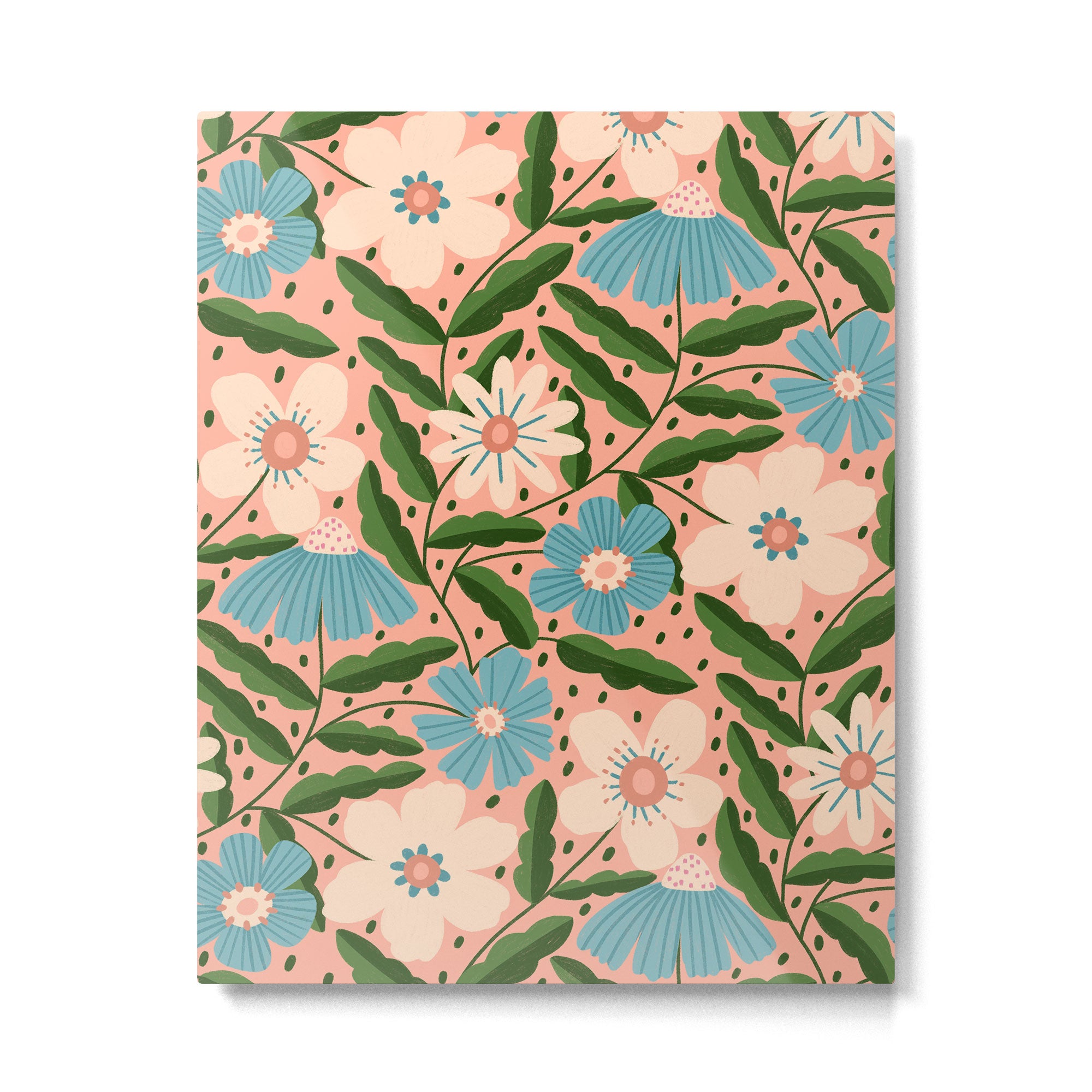 Flower Garden - Peach  Metal Print Gallery Image 6