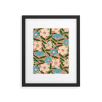 Flower Garden - Peach  Framed Art Print Gallery Image 6