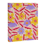 Flower Garden - Yellow & Purple  Canvas Print Gallery Image 8