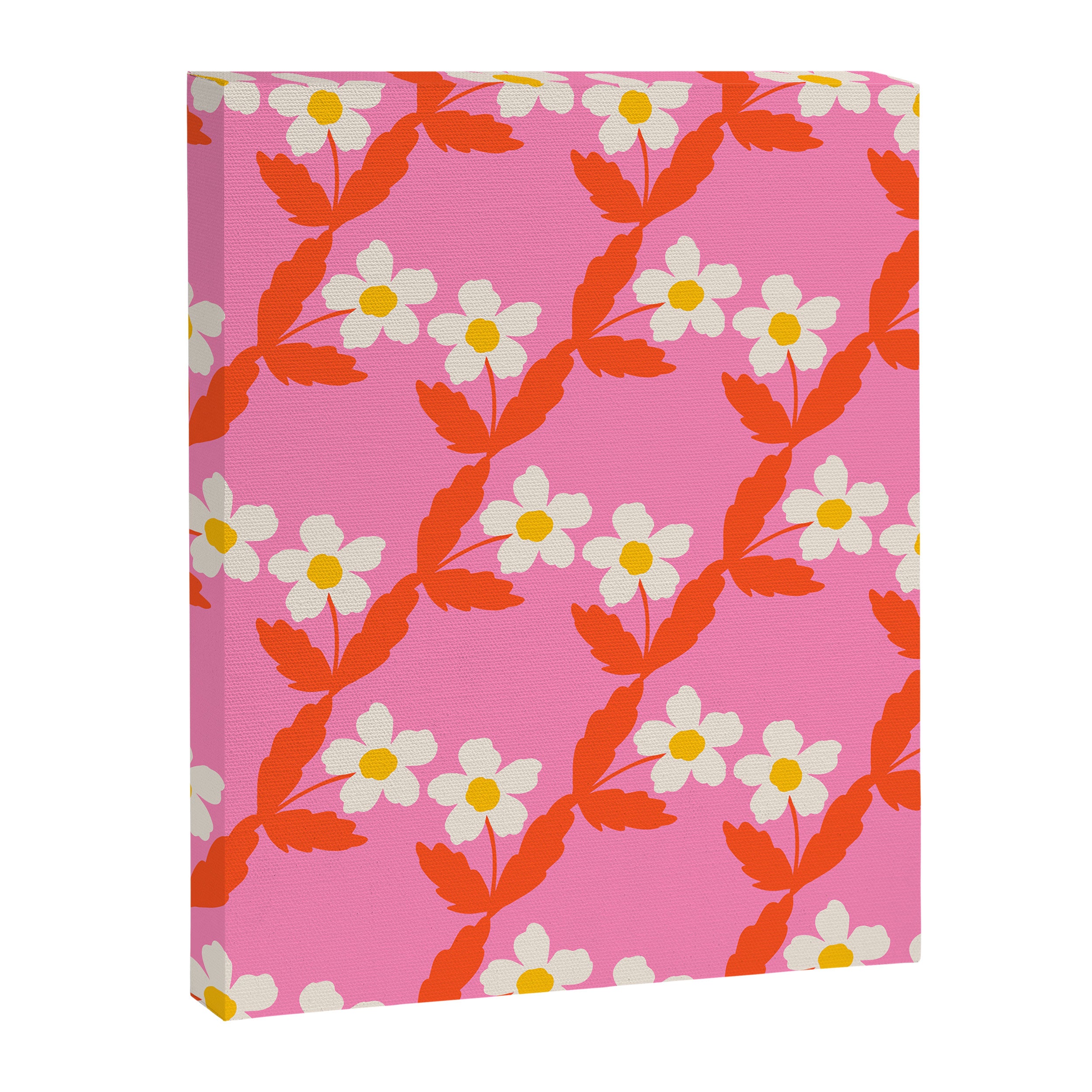 Flower - Magenta vibe Canvas Print Gallery Image 8