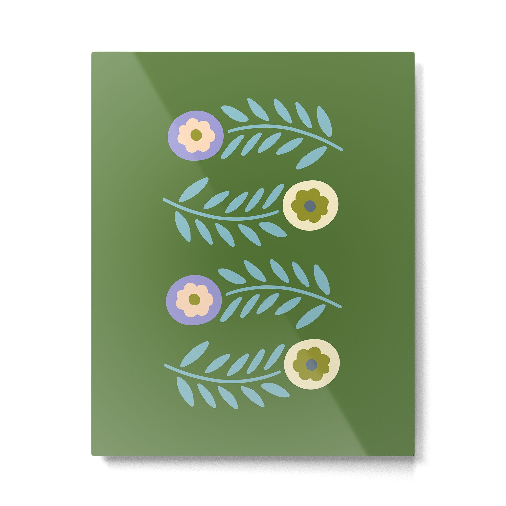 Flower Meadow  Metal Print Gallery Image 4