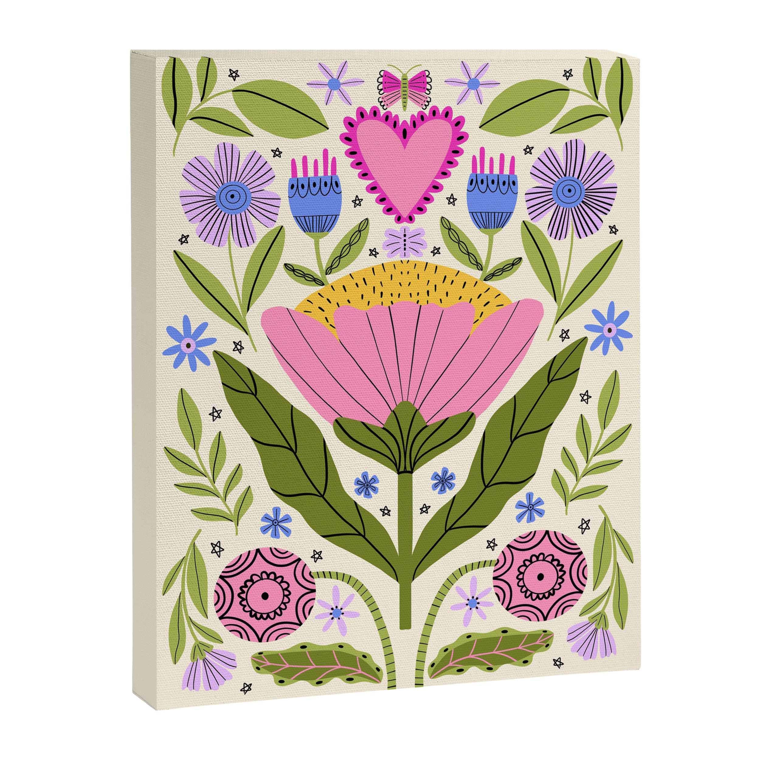 Flower Party  Canvas Print Gallery Image 3