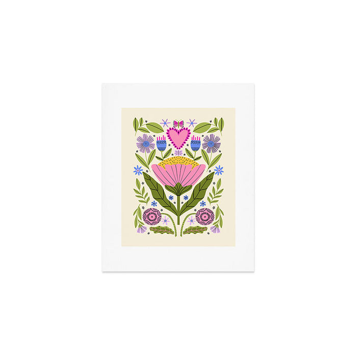 Flower Party  Art Print Gallery Image 1
