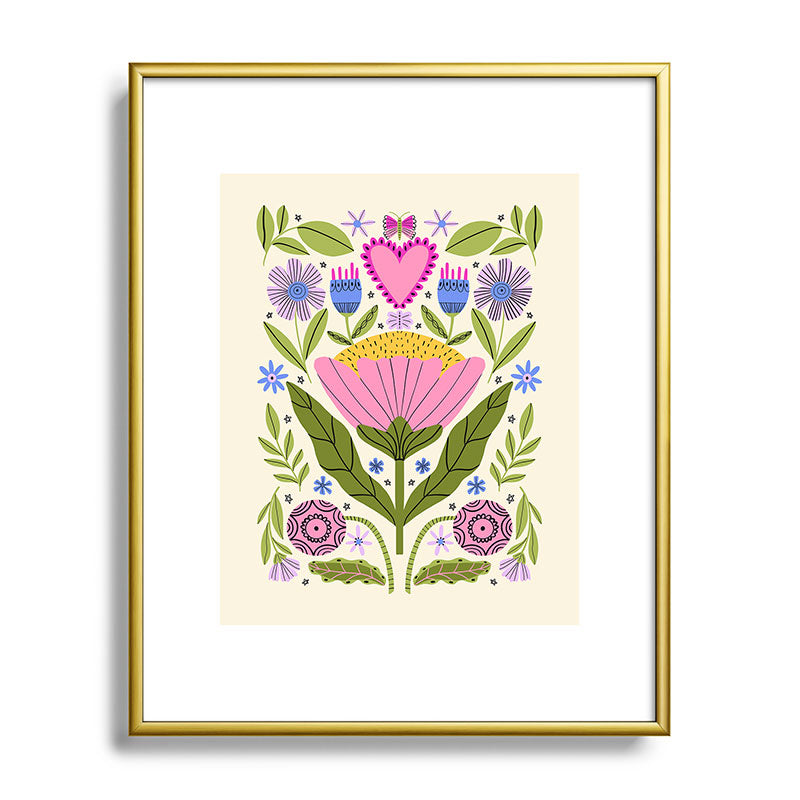 Flower Party  Framed Art Print Gallery Image 89