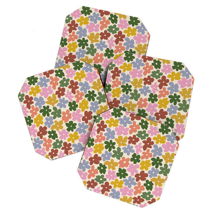 Flower - Vintage Daisy Coaster Gallery Image 1