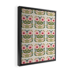 Folksy Floral  Framed Canvas Print Gallery Image 2