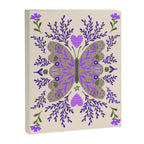 Freedom Butterfly Purple vibe Canvas Print Gallery Image 6