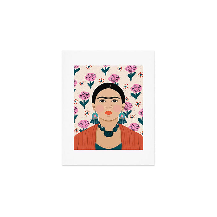 Frida Kahlo Portrait Art Print Gallery Image 1