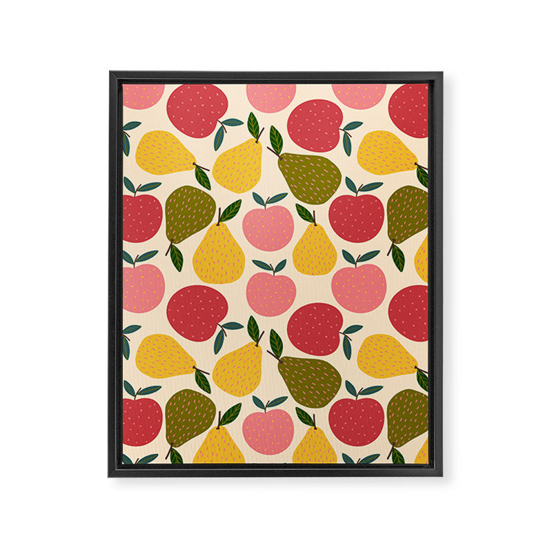 Fruity Pattern Framed Canvas Print Gallery Image 8