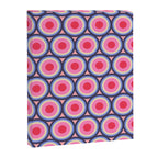 Geometric Mid Century Modern Pattern - Pink background  Canvas Print Gallery Image 8