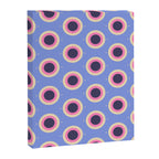 Geometric Mid century Modern blue abstract Canvas Print Gallery Image 8