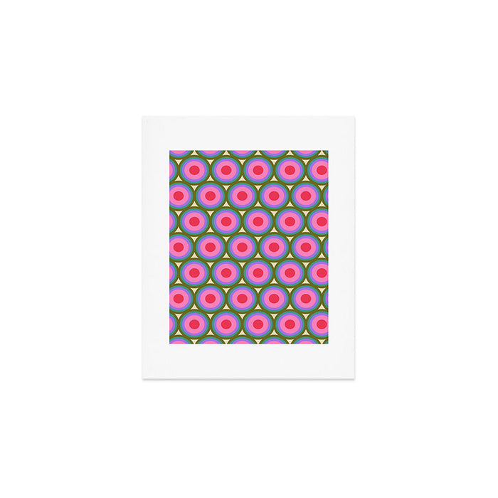 Geometric Mid Century Modern Pattern Art Print Gallery Image 1