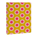 Geometric Mid century Modern Yellow Abstract Canvas Print Gallery Image 8