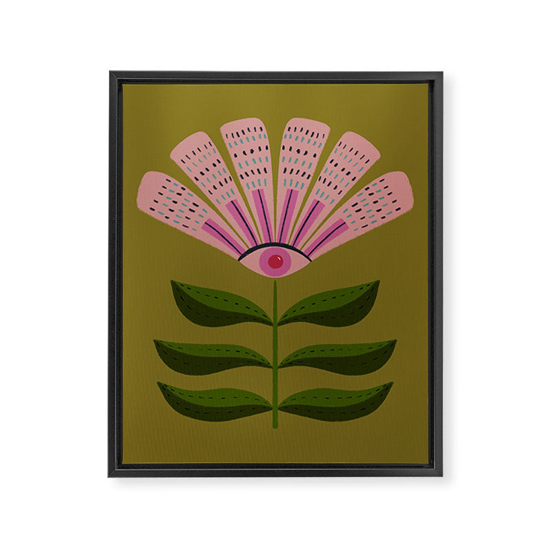 Gloriosa Daisy - eye flower Framed Canvas Print Gallery Image 8