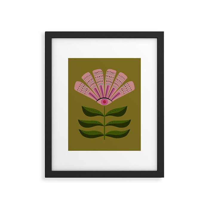 Gloriosa Daisy - eye flower Framed Art Print Gallery Image 1