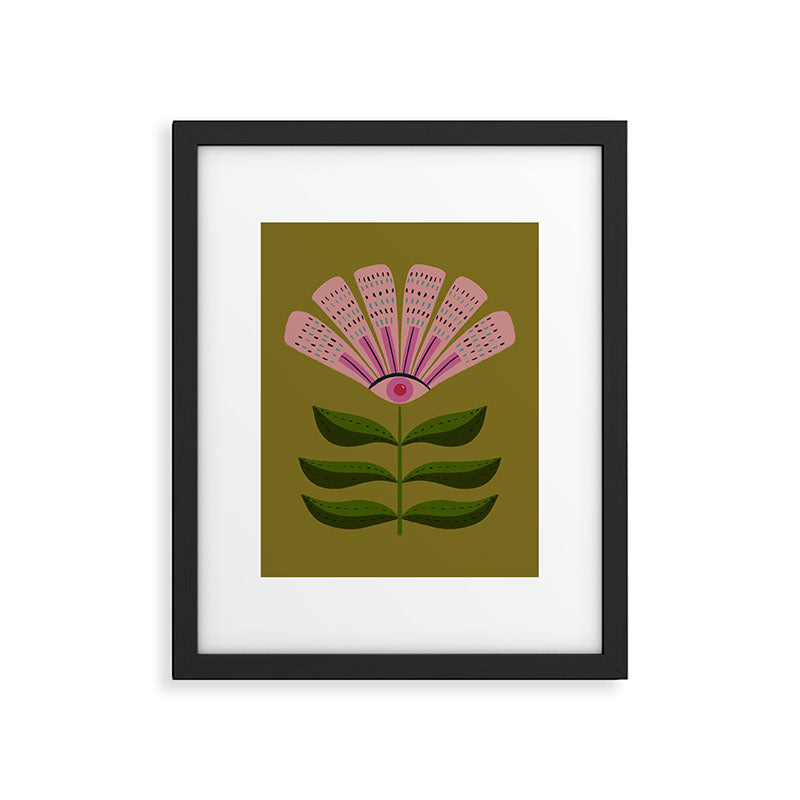 Gloriosa Daisy - eye flower Framed Art Print Gallery Image 4