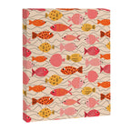 Go Fish - Pink, Red and Yellow  Canvas Print Gallery Image 8