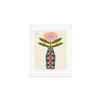 Groovy Floral Vase  Art Print Gallery Image 1