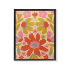 Happy Bloom Framed Canvas Print Gallery Image 8