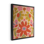 Happy Bloom Framed Canvas Print Gallery Image 2