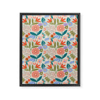 Happy Print  Framed Canvas Print Gallery Image 8