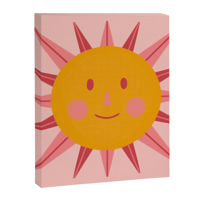 Happy Summer Sun Canvas Print Gallery Image 1