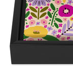 Hey, flowers Framed Canvas Print Gallery Image 3