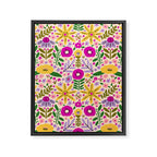 Hey, flowers Framed Canvas Print Gallery Image 8