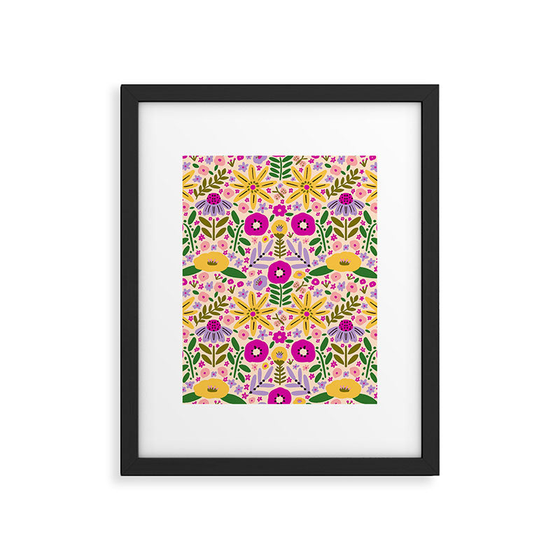 Hey, flowers Framed Art Print Gallery Image 6