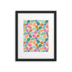 Jelly Bean Retro Flower Framed Art Print Gallery Image 6