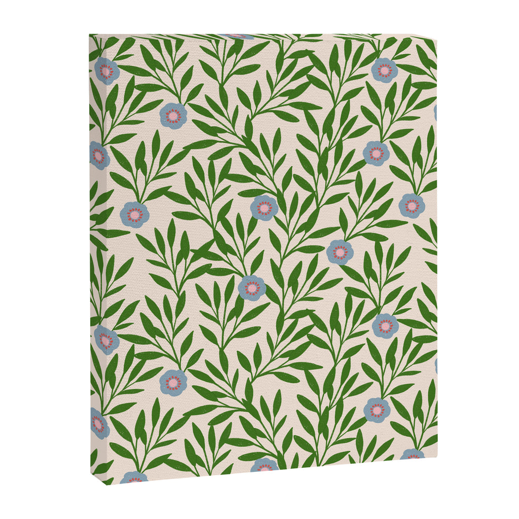 Leaf Vine Pattern  Canvas Print Gallery Image 8