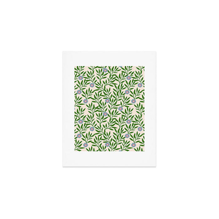 Leaf Vine Pattern  Art Print Gallery Image 1