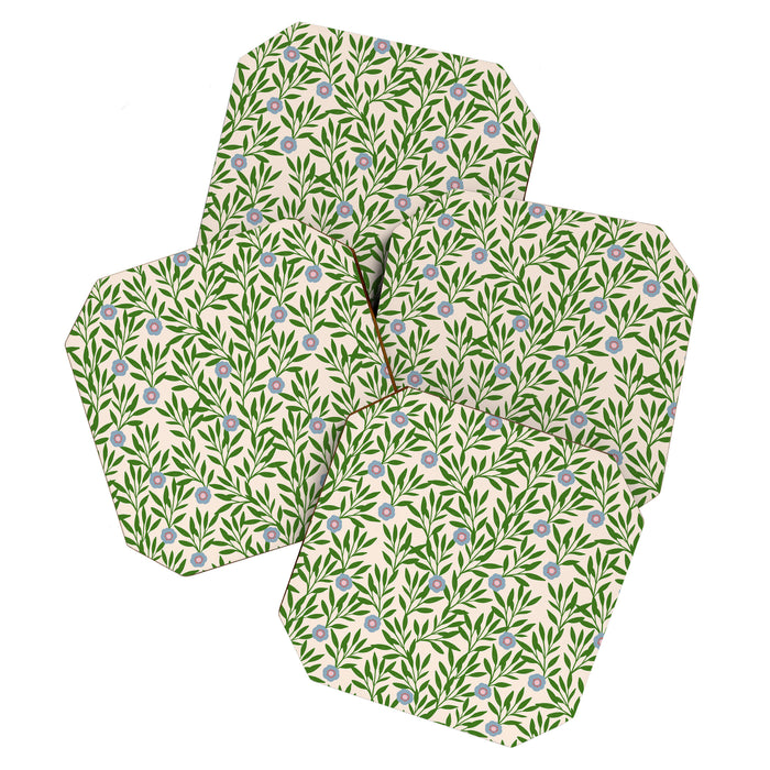 Leaf Vine Pattern  Coaster Gallery Image 1
