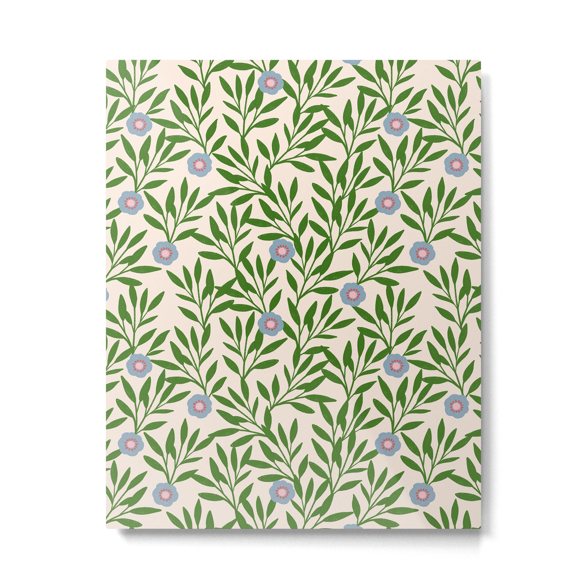 Leaf Vine Pattern  Metal Print Gallery Image 6