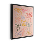 Lines Bows - Joy of Together  Framed Canvas Print Gallery Image 2