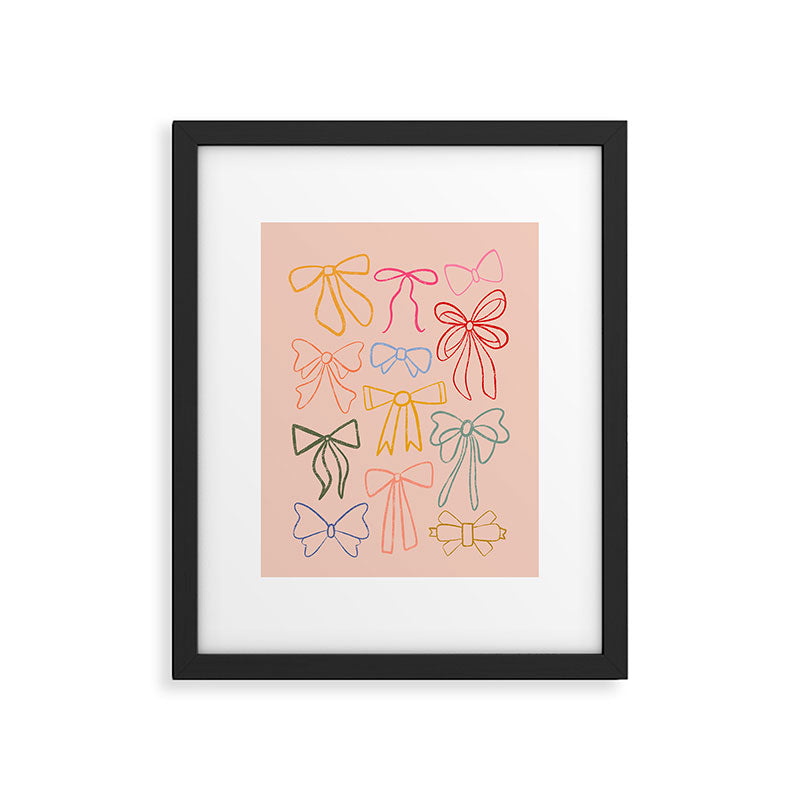 Lines Bows - Joy of Together  Framed Art Print Gallery Image 6